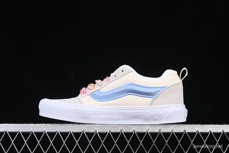 Vans Knu Skool Low-Top Retro Casual Vulcanized Sneakers - VN000CS00DX