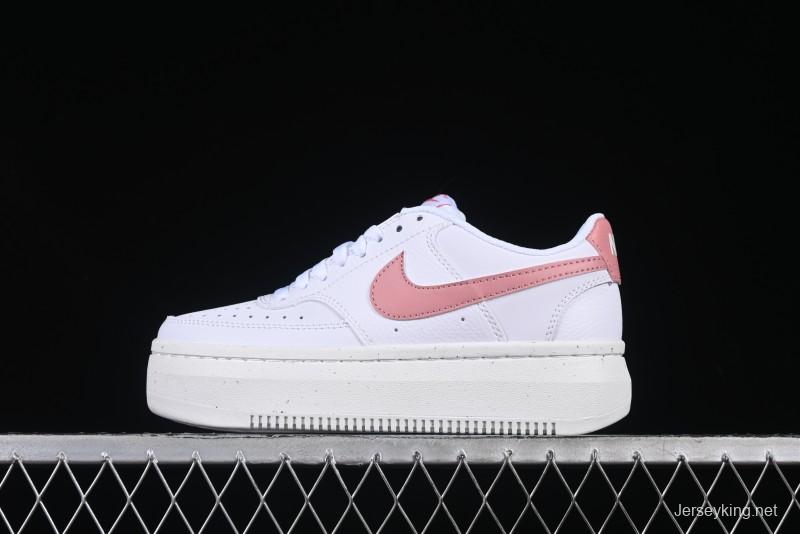 Nike Court Vision Alta Low-Top Casual Sneakers with Thick Sole - DZ5394-102