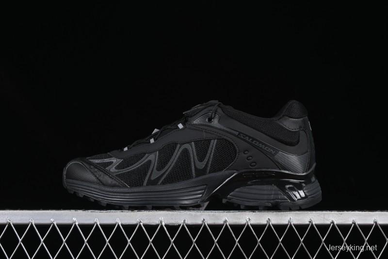 Salomon XT-Wings 2 All-Black Trail Running Sneakers - Sleek Performance and Style