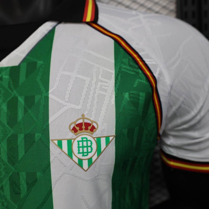 Player Version 25/26 Real Betis Green and White Jersey with Special Edition Design