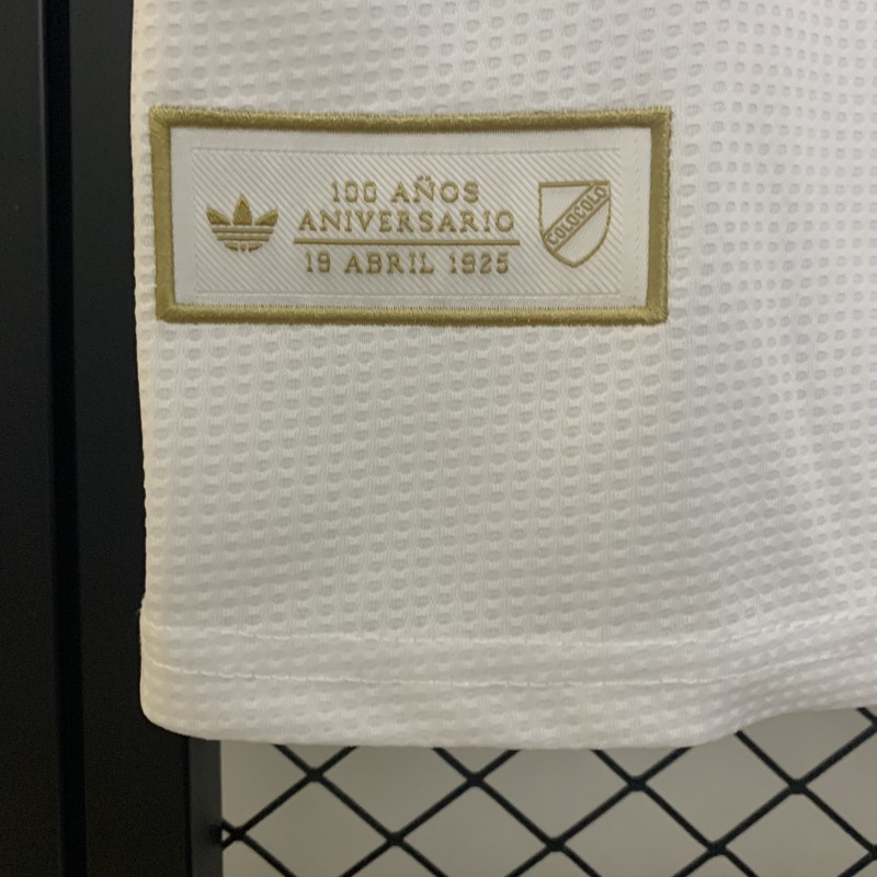 25/26 Colo Colo 100th Anniversary White