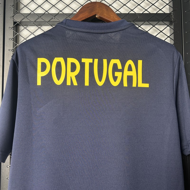 2025 Portugal Navy Pre-Match Jersey