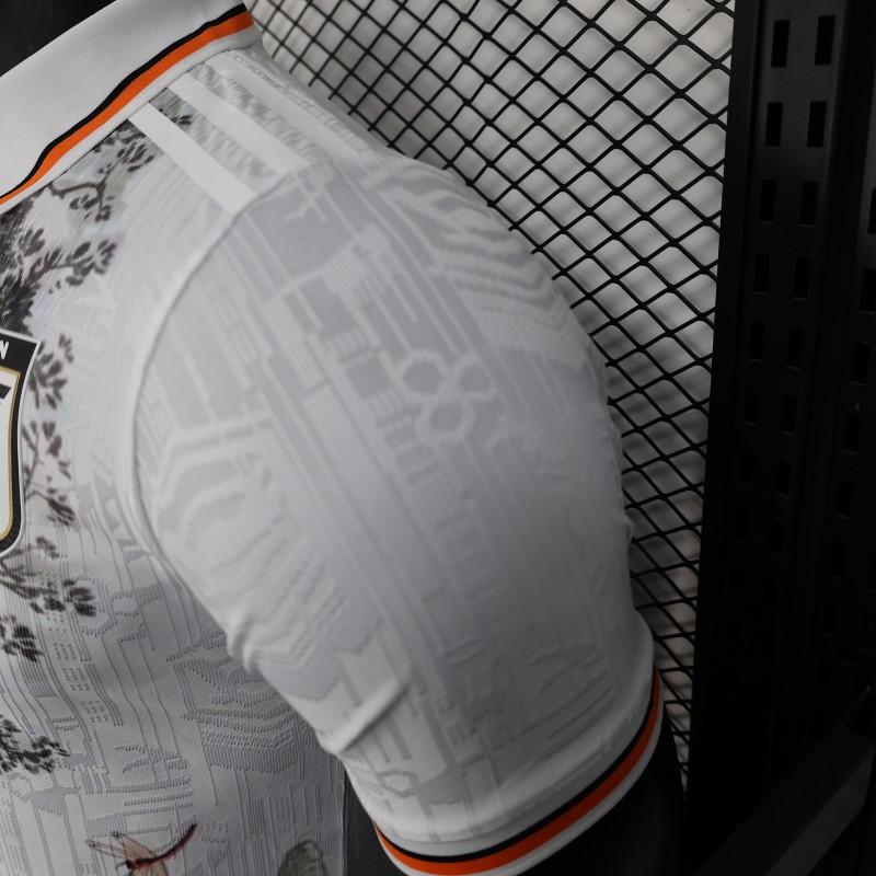 Player Version 2025 Japan White with Dragon Ball Nature Scene Jersey