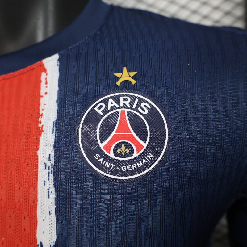 1 Star Player Version 25/26 PSG Home Jersey