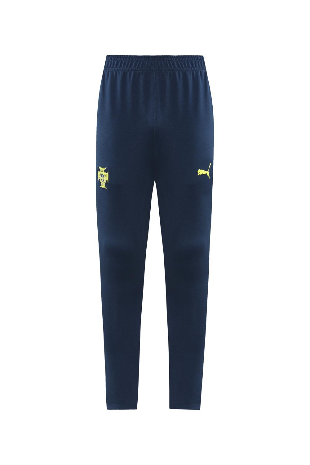 2025 Portugal Navy Full Zipper Jacket +Long Pants