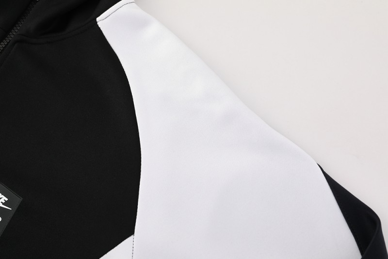 2025 NIKE Black/White Full Zipper Jacket +Long Pants