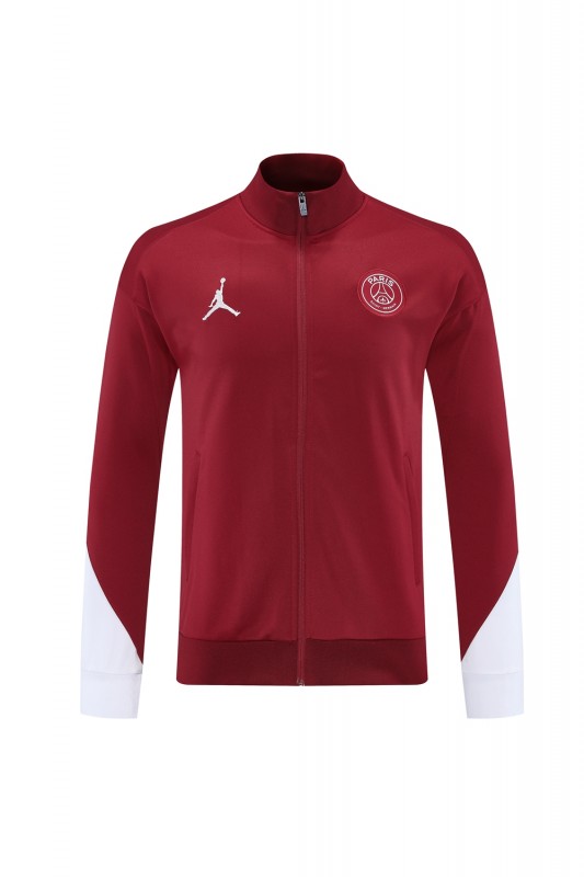 25/26 PSG Red Full Zipper Jacket +Long Pants