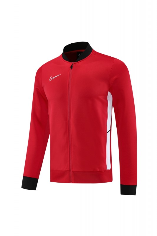 2025 NIKE Red Full Zipper Jacket + Long Pants