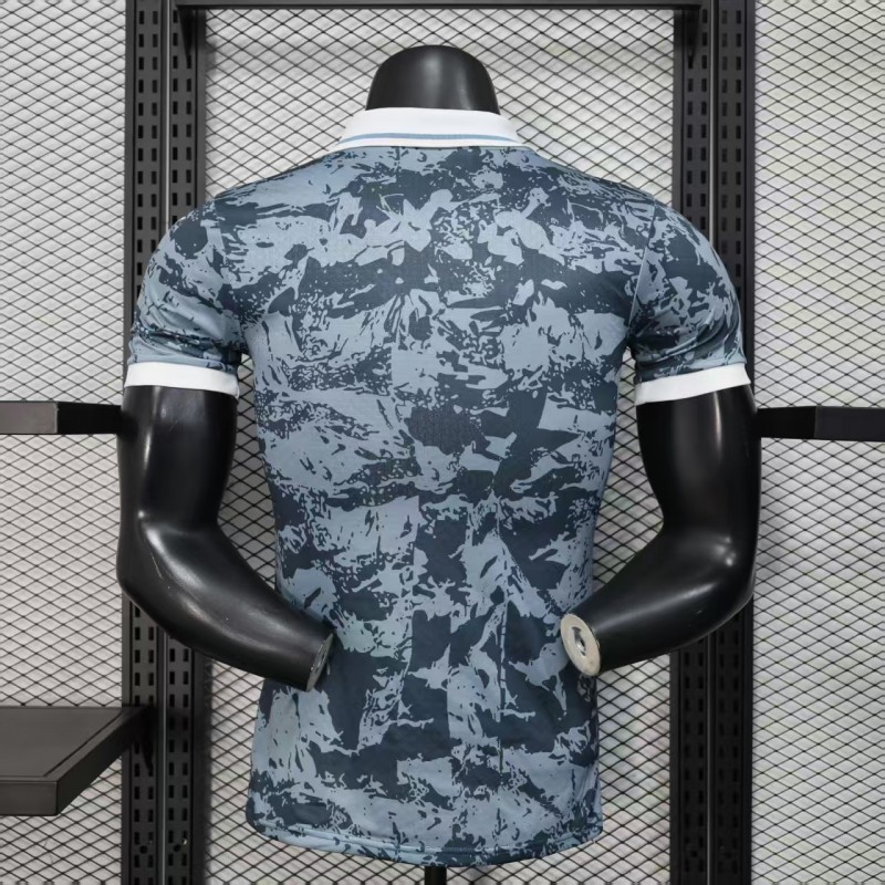 Player Version 25/26 Al-Ahli Gray with Camouflage Pattern Jersey