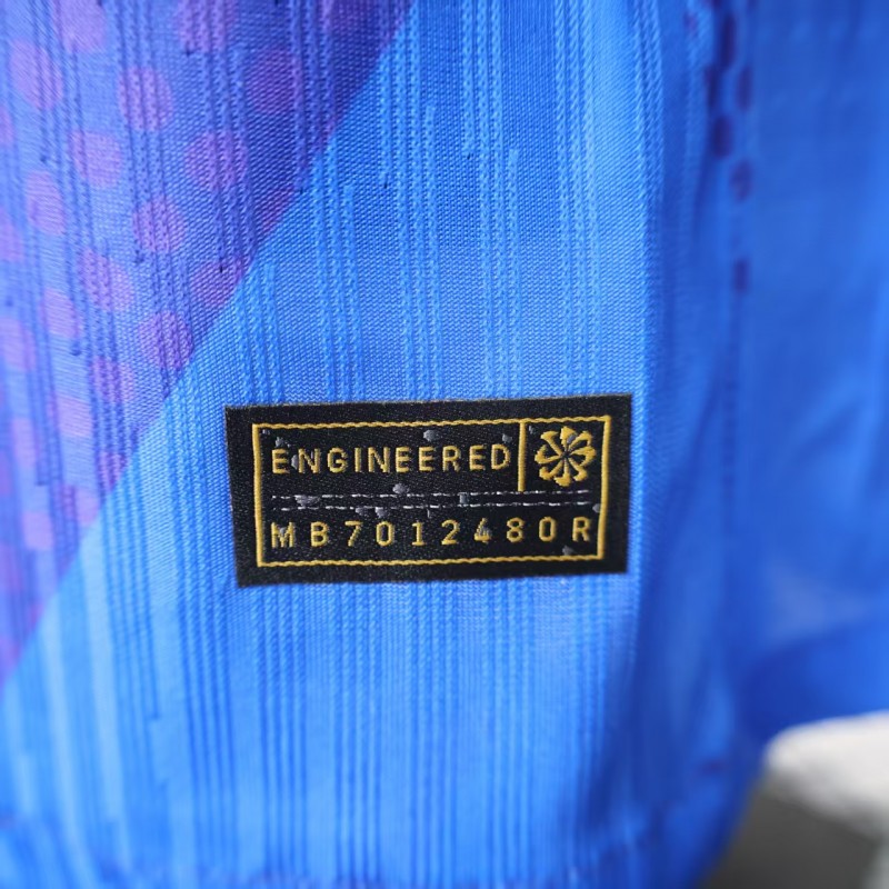 Player Version 2025 Brazil Away Long Sleeve Jersey