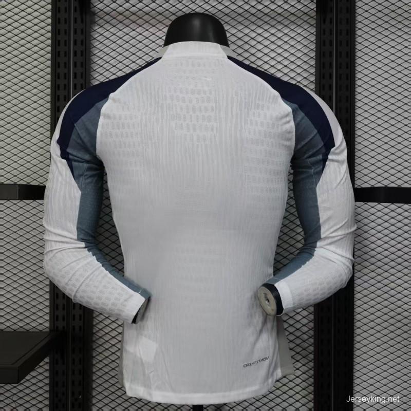Player Version 25/26 Tottenham Hotspur Home Long Sleeve Jersey
