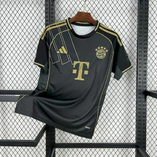 2025/26 Bayern Munich Black Gold Special Edition Jersey