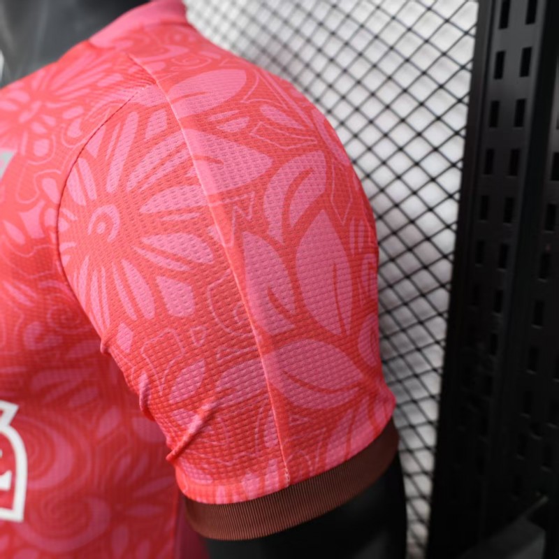Player Version 25/26 CD Palestina Pink Jersey
