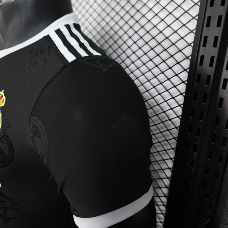 Player Version 25/26 Real Madrid Black Special Jersey
