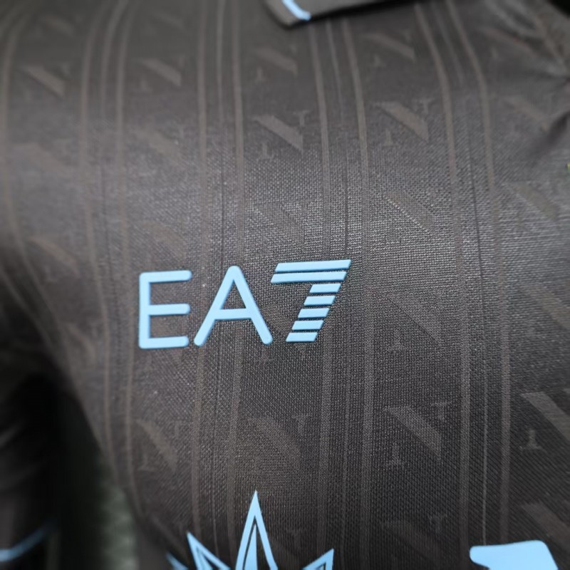 Player Version 25/26 Napoli Third Black Jersey