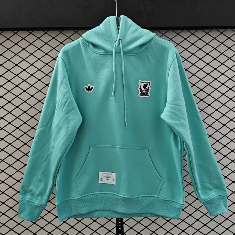 25/26 Liverpool Embroidered LogoHoodie 7 Colors