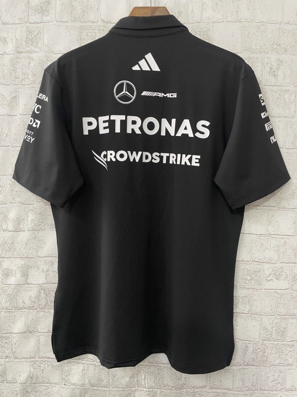 2026 F1 Mercedes-AMG Petronas F1 Team Black Polo Shirt