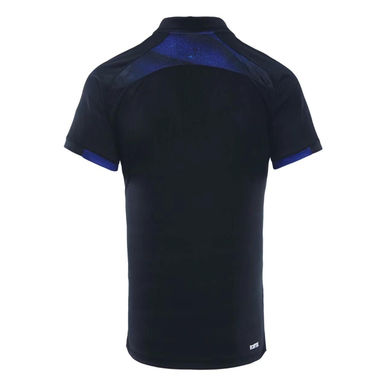 25/26 New Zealand Warriors Black Polo Shirt