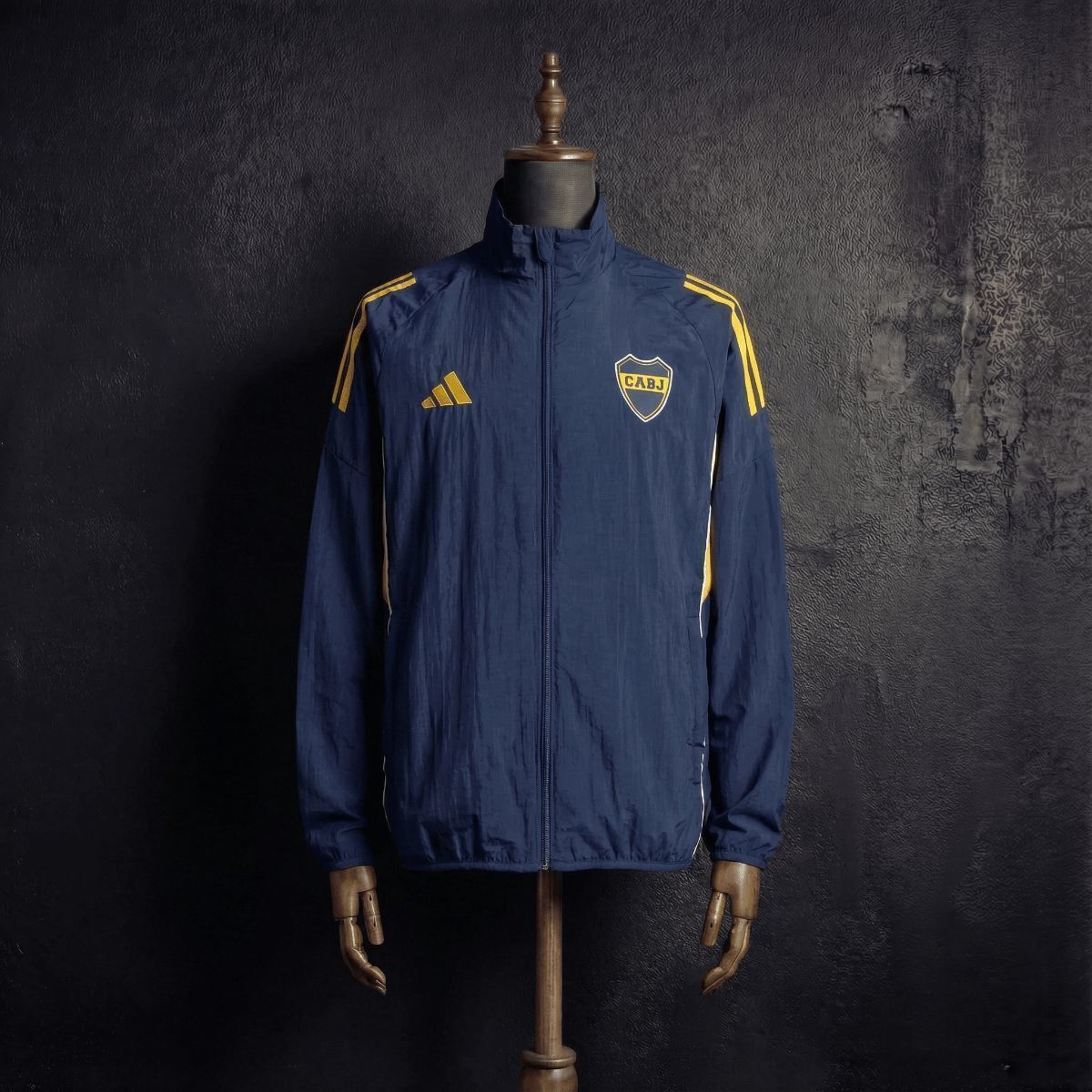 2026 Boca Juniors Black Jacket Windbreaker