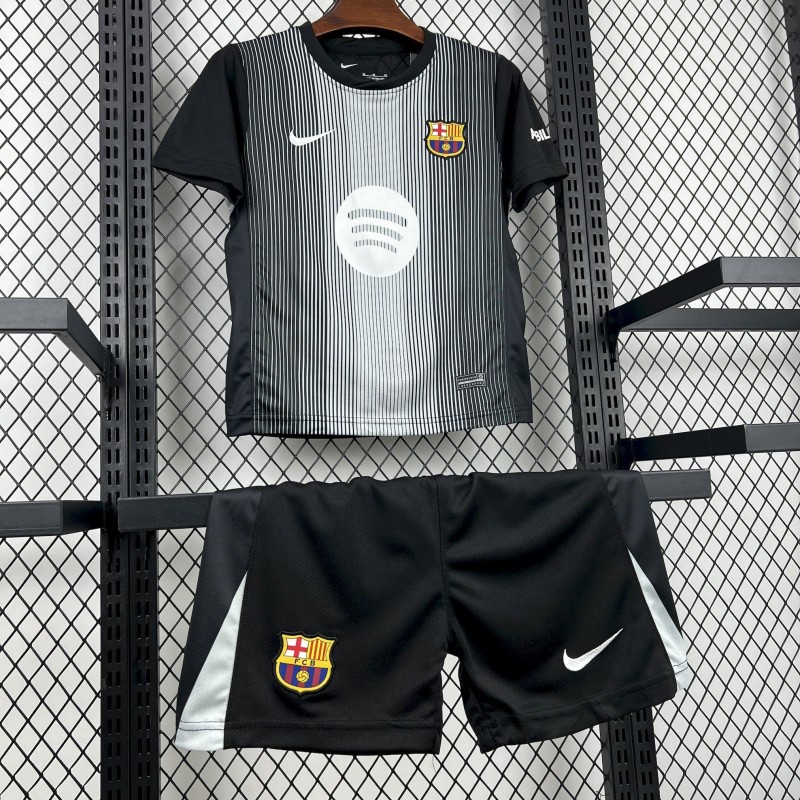 2025/26 Kids Barcelona Goalkeeper Kit
