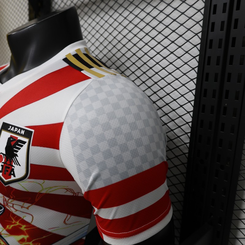 Player Version 2026 Japan  White "Samurai + Rising Sun" Special Edition Jersey