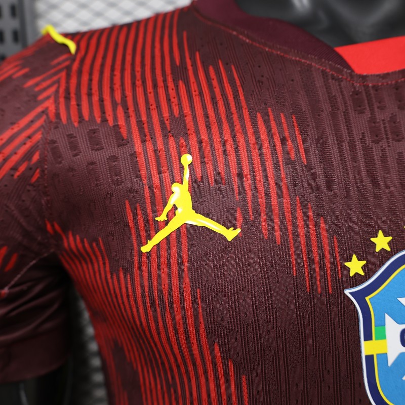 Player Version 26/27 Brazil  Dark Red Special Edition Jersey