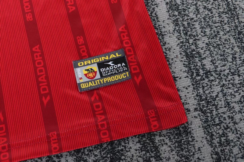 Retro Kids 99/00 Roma Home Jersey