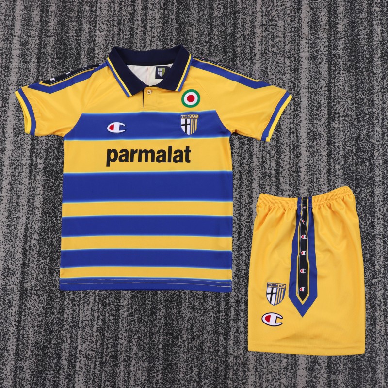 Retro Kids 99/00 Parma Home Jersey