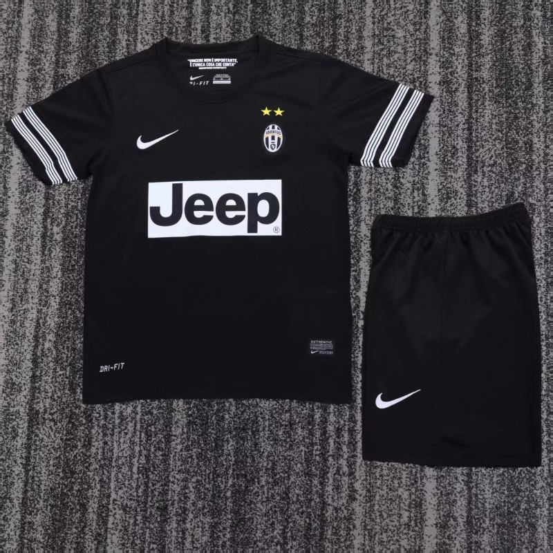 Retro 2012/13 Kids Juventus Black Away Jersey