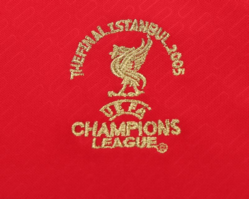 Retro Kids 04/05 Liverpool Home Jersey
