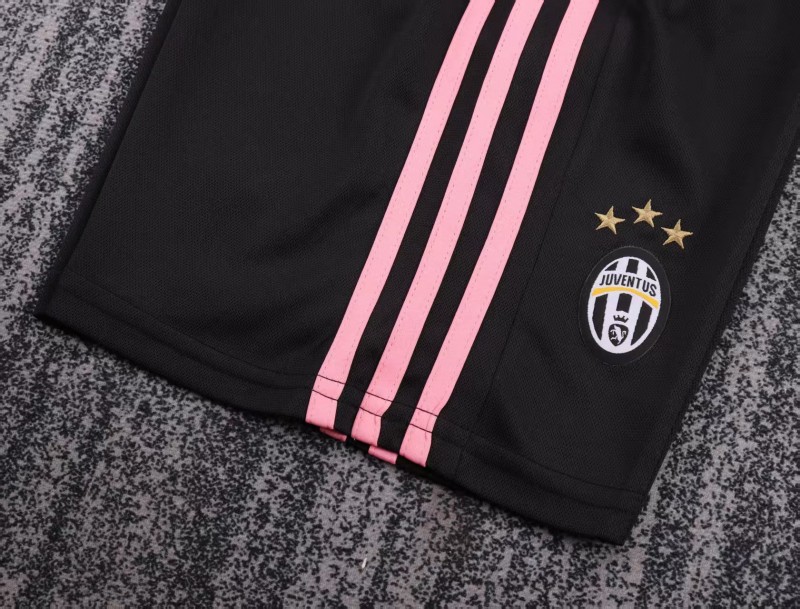Retro Kids 15/16 Juventus Away Pink Jersey