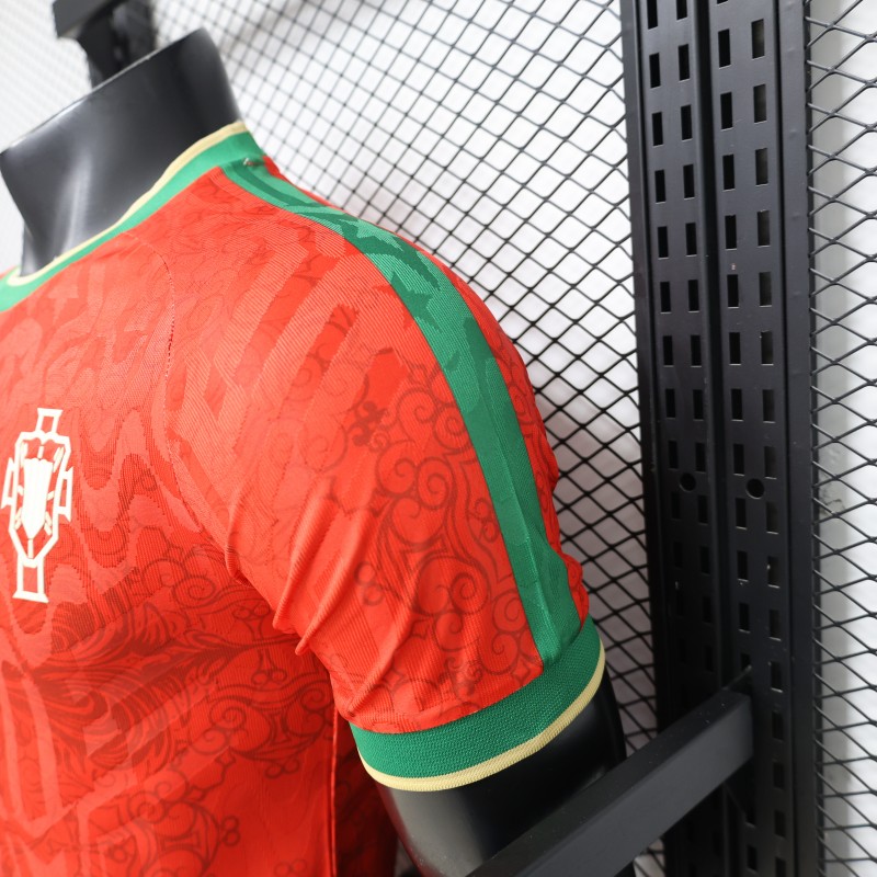 Player Version 2026 Portugal Home Red Special Edition Jersey