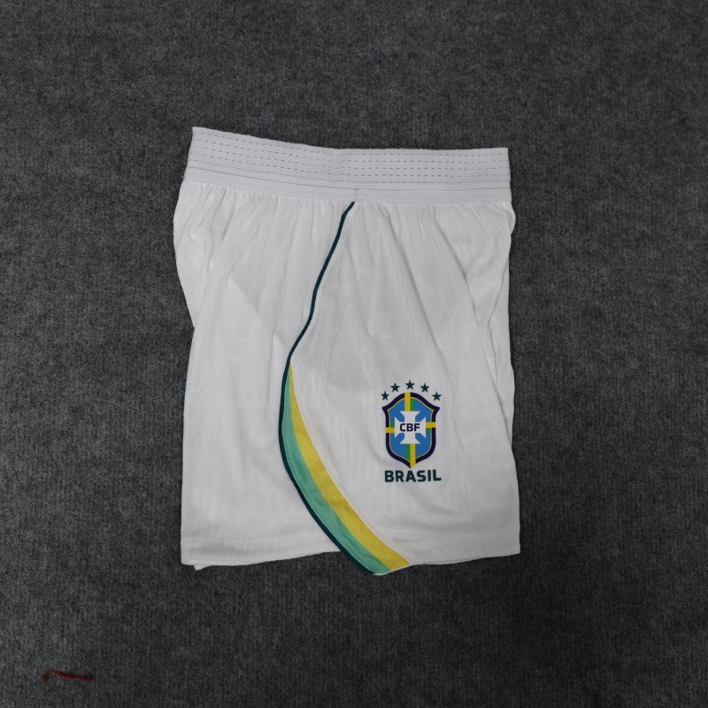 Player Version 26/27 Brazil Home White Shorts
