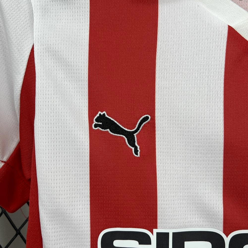 2025/26 Kids Sporting De Gijon Home Kit
