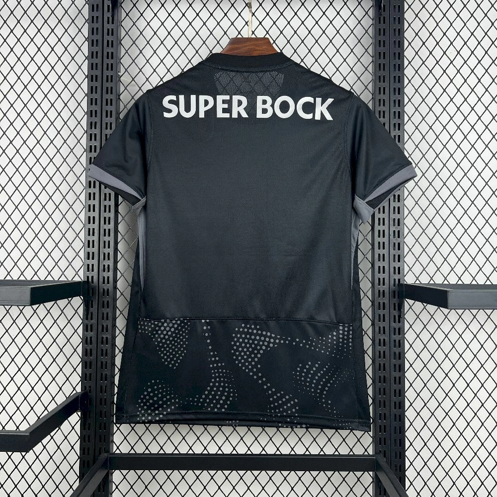 2025/26 Sporting CP Black Away Jersey