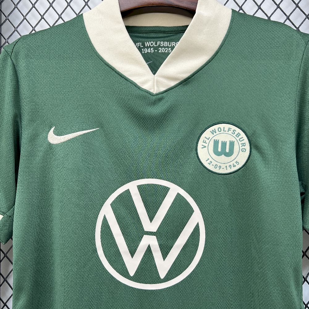 2025/26 Mens Wolfsburg Maillot Stadium Jersey