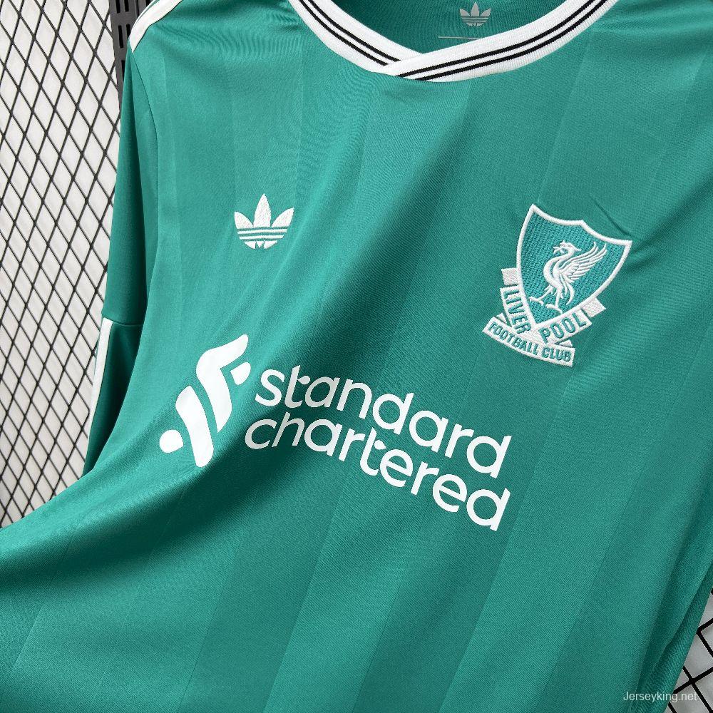 2025/26 Mens Liverpool Third Long Sleeve Jersey