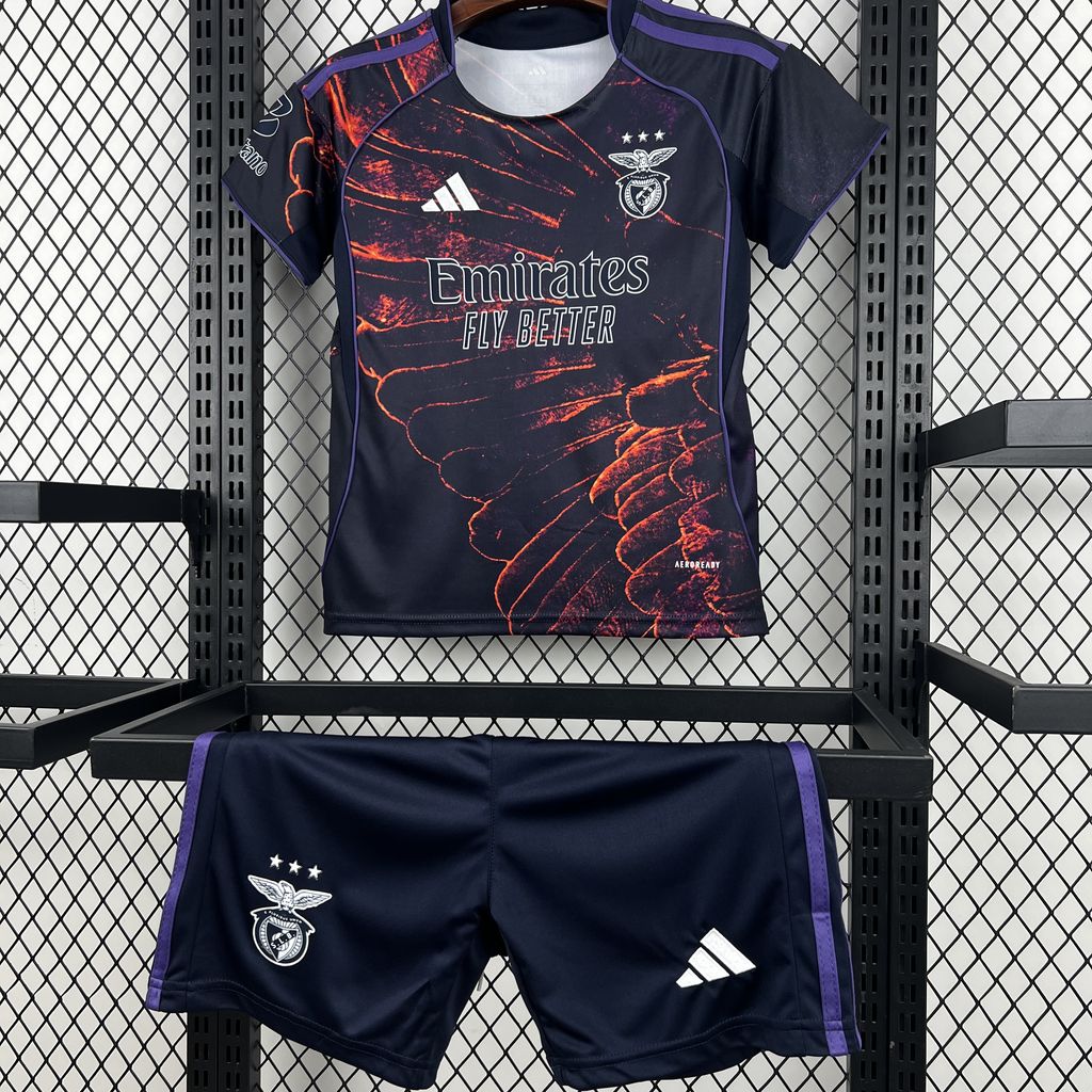 2025/26 Kids Benfica Fourth Kit