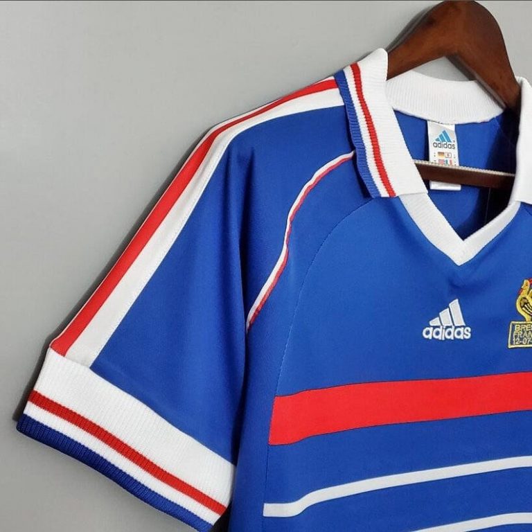 Retro 1998 France Home Jersey