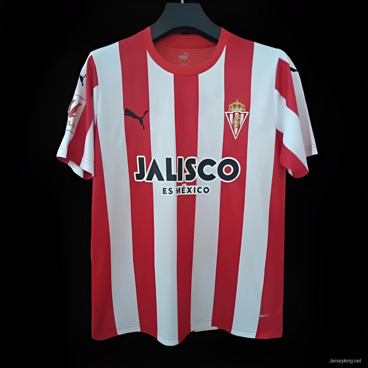 23/24 Sporting Gijon Home Jersey