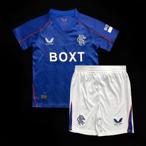 24/25 Kids Glasgow Rangers Home Jersey