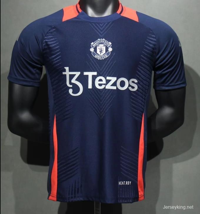 Player Version 24/25 Manchester United Navy Pre-Match Jersey