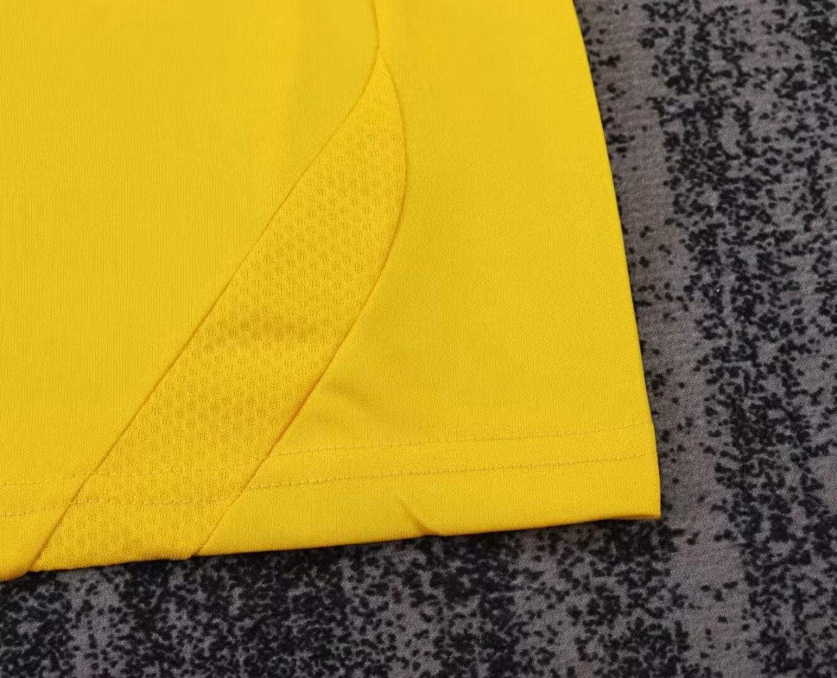 Retro Kids 11/12 Real Madrid Yellow Goalkeeper Jersey