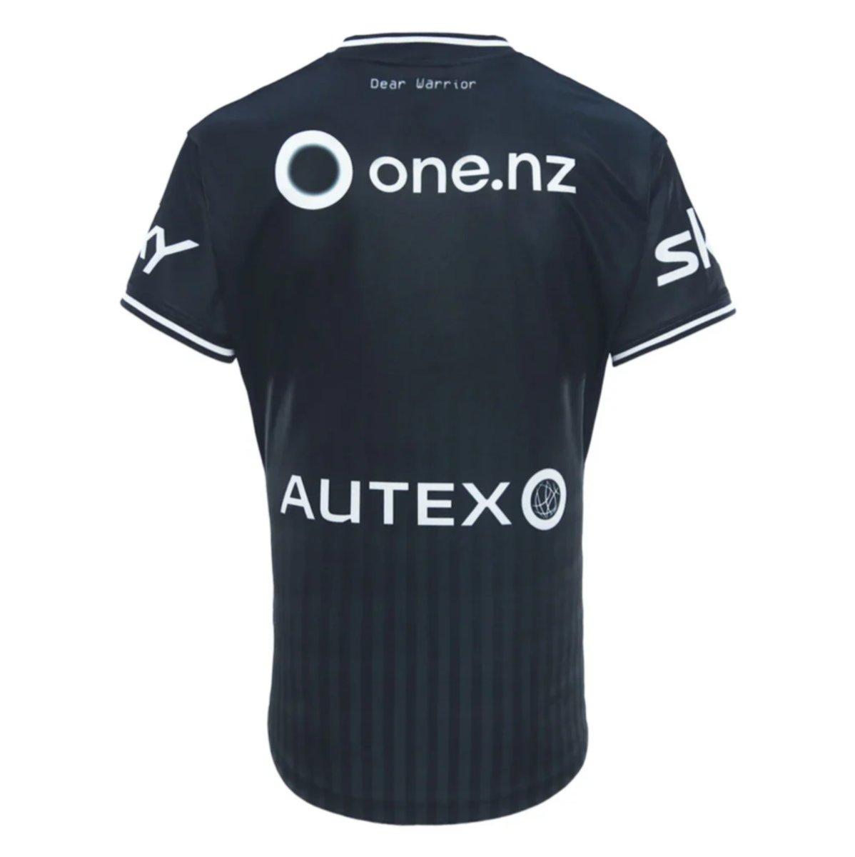 25/26 Kids New Zealand Warriors Navy with White Diagonal Stripes Jersey