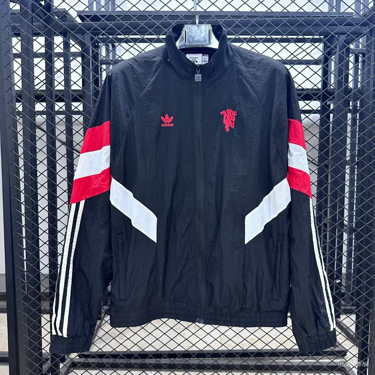 25/26 Manchester United Navy Full Zipper Windbreaker