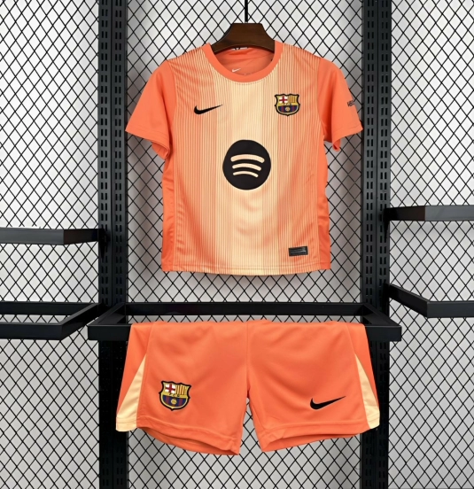 2025/26 Kids Barcelona Goalkeeper Kit