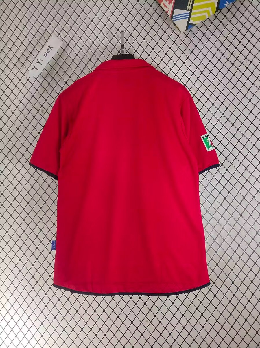 Retro 03/04 Chivas Guadalajara Third Red Jersey