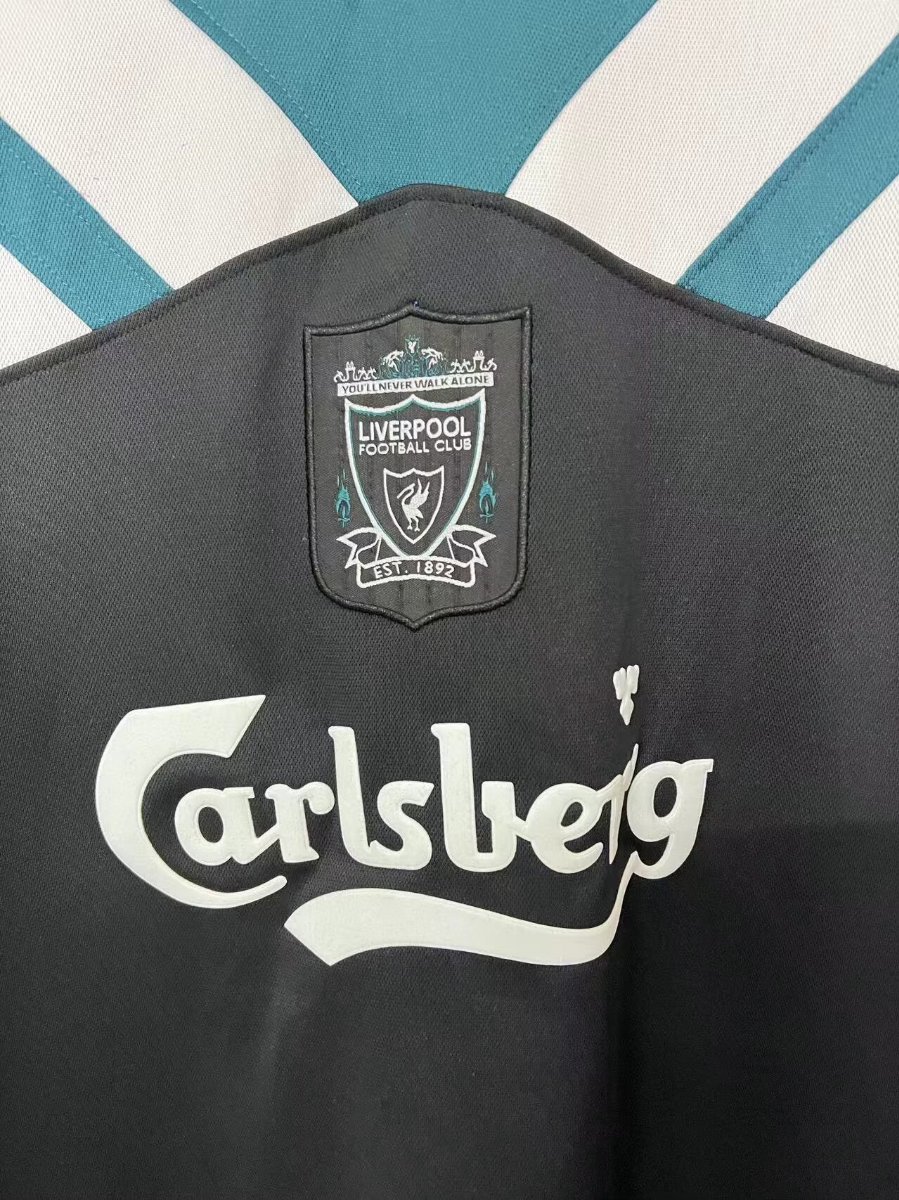 Retro 95/96 Liverpool Adidas Cotton Tee Jersey