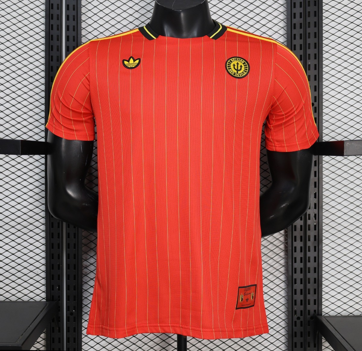 Player Version 2026 Belgium Red Terrace Icons White Jersey