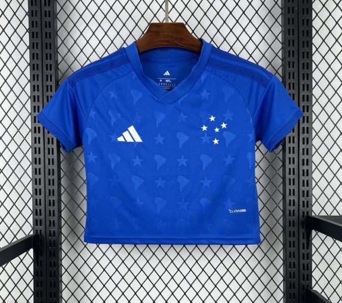 2026/27 Womens Cruzeiro Crop Top Home Jersey